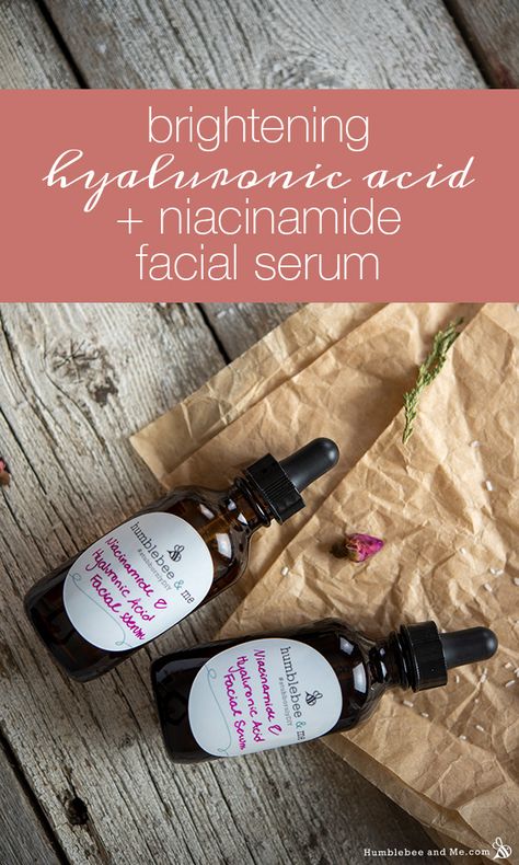 Hyaluronic Acid Serum Recipe, Face Serum Recipe, Face Cream Recipe, Diy Face Cream, Diy Serum, Skin Care Ingredients, Natural Beauty Diy, Hyaluronic Serum, Glass Dropper Bottles