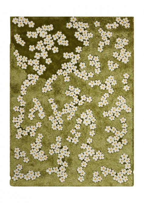 Daisy II | Tai Ping Tai Ping, Candle Upcycle, Botanical Rug, Taiping, Independent Living, First Apartment, Texture Design, Rugs On Carpet, Daisy