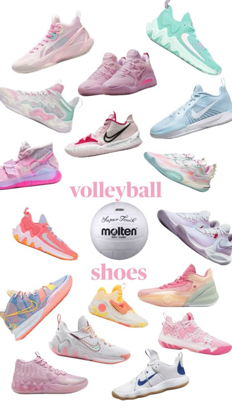 Nike Volleyball Shoes, Best Volleyball Shoes, Volleyball Bag, Volleyball Photos, Pretty Sneakers, Volleyball Inspiration, Shoes For School, Volleyball Tips, Back To School Shoes