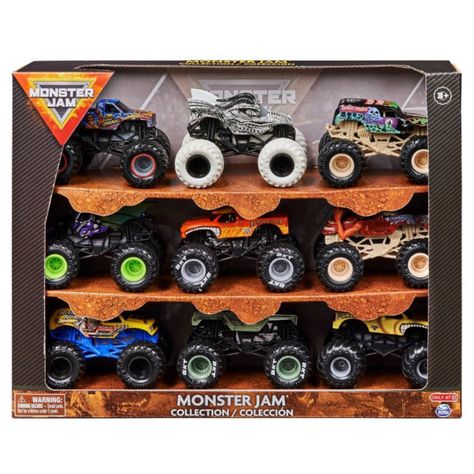 Monster trucks, monster jam, toddler toys, kids toys, boys toys, kids gifts, el toro loco, grave digger, monster jam die cast, target sales, target finds, kids gifts, target toys Monster Jam Toys, Monster Jam Trucks, Paw Patrol Figures, Monster Truck Toys, Grave Digger, Boy Toy, Popular Toys, Monster Jam, Outdoor Christmas Lights