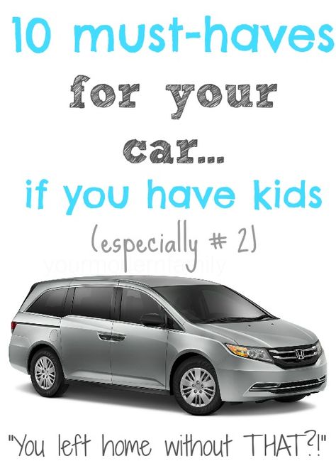 10 must-haves to keep in your car if you have kids… especially #2 from Your Modern Family Car Must Haves, Gif Disney, Parenting 101, Car Rides, Mommy Life, Cars Organization, Baby Hacks, Raising Kids, Parenting Advice