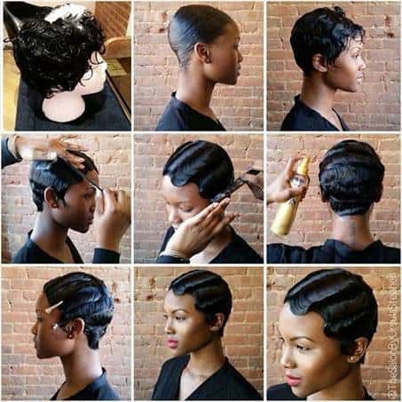 27 Piece Hairstyles, Finger Waves Short Hair, Finger Wave Hair, Finger Wave, Finger Waves, Pelo Afro, Relaxed Hair, Hair Life, Hair Waves