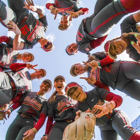 Softball Team Photos, Softball Team Pictures, Softball Pictures Poses, Alabama Softball, Ou Softball, Oklahoma Softball, Softball Photos, Softball Funny, Basketball Background