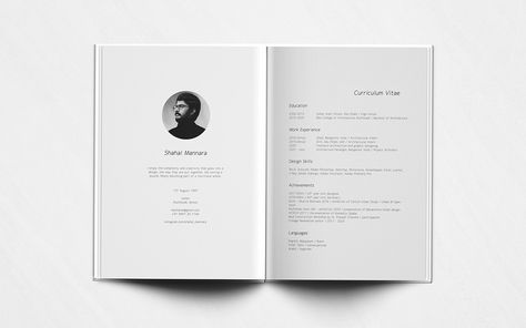 Architecture Portfolio Introduction Page, Curriculum Vitae Architecture, Professional Architecture Portfolio, Portfolio Format, Interior Architecture Portfolio, Architecture Resume, Architecture Student Portfolio, Architecture Portfolio Template, Portfolio Cover Design