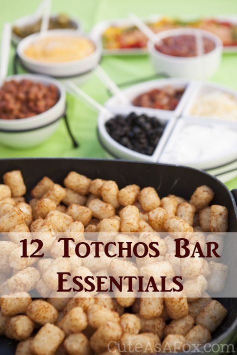 Totchos anyone? 12 Essentials for putting together the perfect totchos bar. Grab everything you need at @smartandfinal and give back with theFirst Street First Percent giving campaign. Sponsored Tater Tot Charcuterie Board, Tator Tot Bar Toppings, Tater Tot Bar Toppings, Tator Tot Bar, Totcho Bar, Tater Tot Bar, Totchos Tater Tots, Totchos Recipe, Giving Campaign