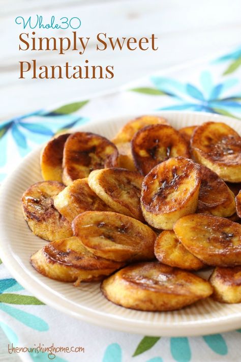 How to Make Cinnamon-Dusted Fried Plantains Sweet Plantains, Whole 30 Snacks, Fried Plantains, Kelly Smith, Plantain Recipes, Ripe Plantain, Whole 30 Breakfast, Healthy Carbs, Plantains Fried