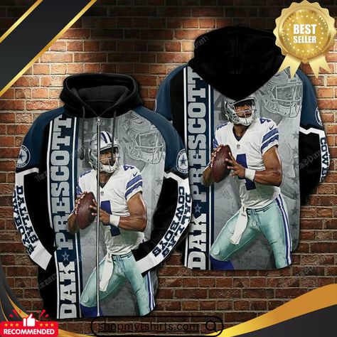 dak prescott - dallas cowboys limited hoodie 679 shopmytshirts. Introducing our Ultimate Comfort Hoodie, where style meets coziness! Crafted from premium, ultra-soft fabric, this hoodie is designed to make every moment feel relaxed yet fashionable. With a perfect blend of warmth and breathability, it's ideal for chilly mornings or lazy afternoons. The adjustable drawstring hood and spacious kangaroo pocket add functionality, while the contemporary cut ensures a flattering silhouette for everyone. Available in a range of vibrant colors, this hoodie is your go-to companion for both lounging and adventurous outings. Elevate #hoodie #w #dak prescott #dallas cowboys #shirt