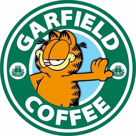 Starbucks Art, Garfield Images, Garfield Cartoon, Day Of The Shirt, Disney Starbucks, Sublimation Ideas Projects Inspiration, Garfield And Odie, Mickey Mouse Wallpaper, Starbucks Logo