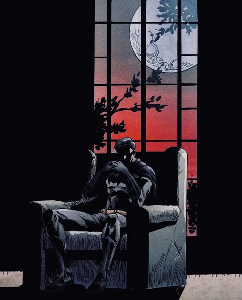 Batman Painting, Contemplating Life, Batman Comic Wallpaper, Image Dbz, Batman Fan Art, Batman Pictures, Batman Poster, Univers Dc, Batman Artwork