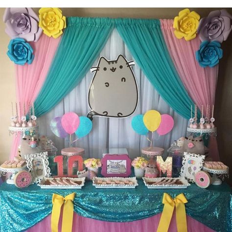 Carousell - Snap to List, Chat to Buy Pusheen Birthday Party, Birthday Pusheen, Pusheen Birthday, Party Image, Birthday Party Images, Spongebob Birthday Party, 25th Birthday Parties, Budget Party, Cat Birthday Party