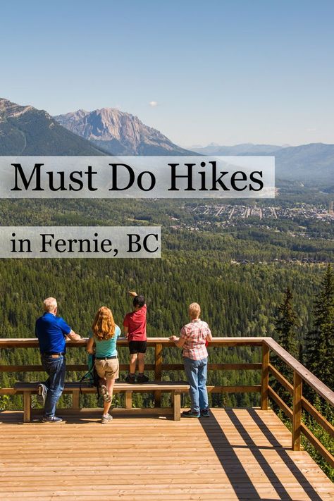 Fernie Bc, North America Travel Destinations, Canada Road Trip, Canadian Rockies, Best Hikes, North America Travel, America Travel, Hiking Trails, British Columbia