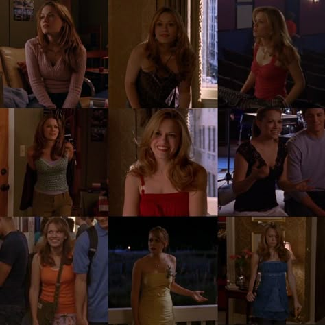 Hailey James Scott Outfits, Haley Scott Outfits, Hayley James Scott Outfits, Haley James Scott Outfits, One Tree Hill Outfits, Hailey Scott, Haley Scott, Early 2000 Fashion, Tv Characters Outfits