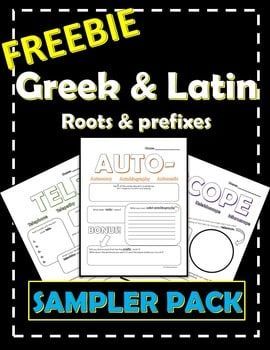 Are your students learning Greek &/or Latin? Download these 8 FREE worksheets to introduce Greek and Latin Roots and Prefixes to your middle school students! :: www.thriftyhomeschoolers.com Latin Root Words, Learn Greek, Vocabulary Instruction, Science Words, Teaching Vocabulary, Prefixes And Suffixes, Middle School Language Arts, Language Art Activities, Root Words