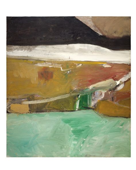 ART & ARTISTS: Richard Diebenkorn 'Berkeley Series' Bay Area Figurative Movement, Richard Diebenkorn, Robert Motherwell, Joan Mitchell, Jasper Johns, Digital Museum, Camille Pissarro, Abstract Landscape Painting, Colorful Landscape