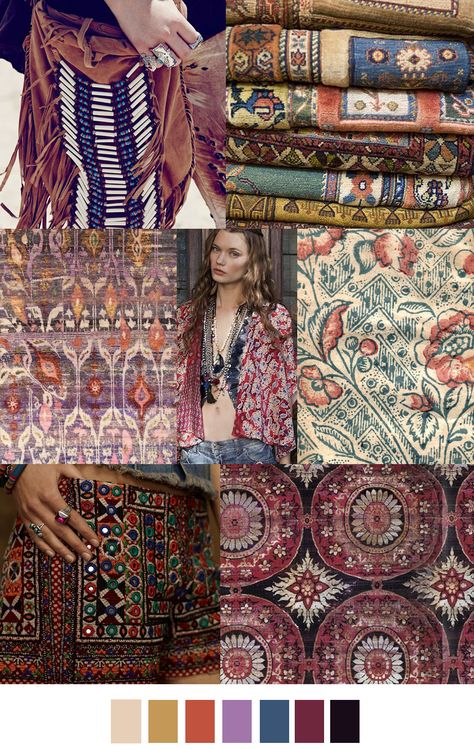 Fashion Design Inspiration, Colors And Patterns, Estilo Hippie, Print Trends, Color Stories, Colour Schemes, Rococo, Colour Palette, Color Trends