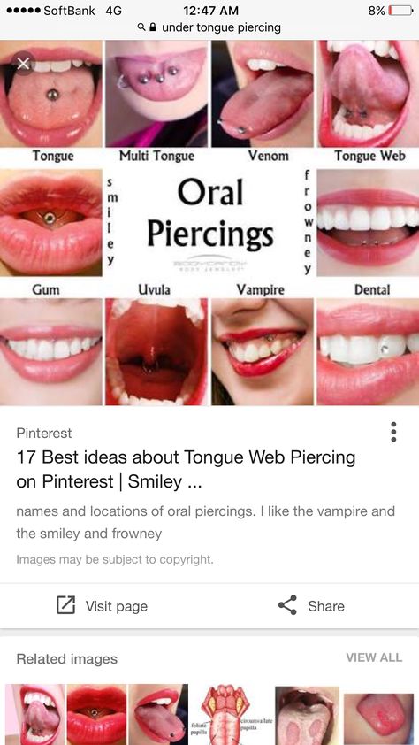 Gum Piercing, Tongue Web Piercing, Web Piercing, Oral Piercings, Tongue Piercing, Lip Piercing, Body Mods, 2000s Fashion, Gum