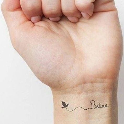 Quote Tattoo Designs | Glamour UK Quote Tattoo Designs, Dance Quote Tattoos, Miracle Tattoo, Cute Tattoos Quotes, Enough Tattoo, Dance Tattoo, Good Tattoo Quotes, Tattoos Quotes, Quote Tattoo