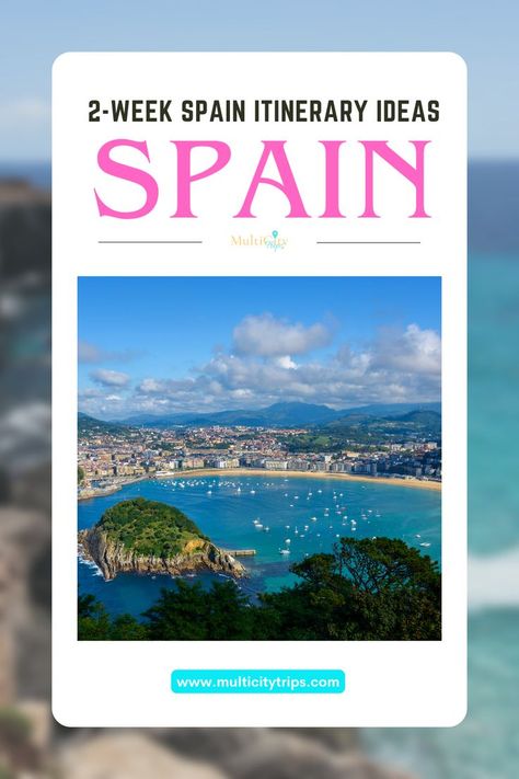 Spain is a beautiful country with a rich history, stunning landscapes, and a vibrant culture. If you’re planning a two-week trip to Spain, you may be overwhelmed by the number of destinations and attractions to choose from. To help make your planning a little easier, we’ve put together three 2-week Spain itinerary ideas that will take you on a journey through some of the most spectacular regions of Spain. 2 Weeks In Spain, Trip To Spain, Itinerary Ideas, Spain Itinerary, Vacation Itinerary, Europe Trip Itinerary, Europe Itineraries, Europe Vacation, Beautiful Country