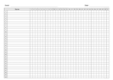 Attendance Tracker Printable Attendance Sheet Home School Tracker 94C Attendance Chart Preschool Ideas, School Attendance Sheet, Monthly Attendance Sheet, Class Attendance Sheet, Attendance Sheet In Excel, School Tracker, Ipad Daily Planner, Student Attendance Sheet, Attendance Sheets