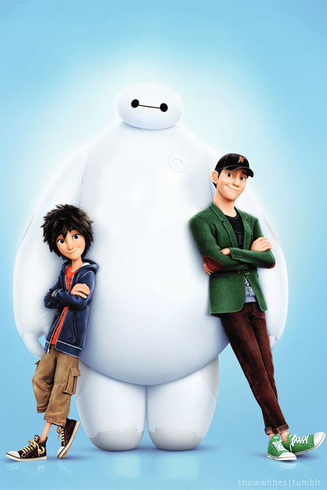 Hiro, Baymax & Tadashi Big Hero 6 Characters, Tadashi Hamada, Gogo Tomago, Hiro Big Hero 6, Hiro Hamada, Karakter Disney, Personality Quiz, Baymax, Hero 6