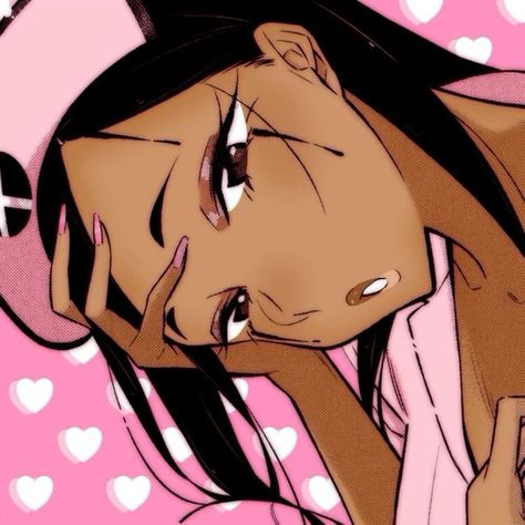 Poc Aesthetic Pfp, Brown Pfp Discord, Black Webtoon Characters, Pink Poc Pfp, Black Art Pfp, Black Characters Pfp, Black Cartoon Characters Profile Pic, Black Manga Pfp, Cute Black Pfp