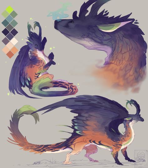 Fluffy Dragon, Dragon Project, Dragon Anatomy, Dragon Designs, Mythical Creatures Fantasy, Me Design, Creature Drawings, Fantasy Creatures Art, Mythical Creatures Art