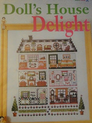 Cross Stitch Dollhouses House Cross Stitch, Cross Stitch Gallery, Dining Room Hutch, Kitchen And Dining Room, Topiaries, Grandfather Clock, Spinning Wheel, Rocking Horse, Plastic Canvas