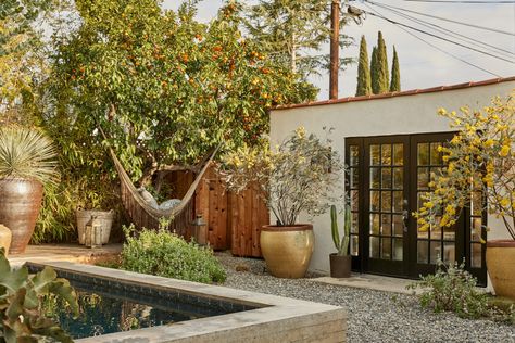 You Don’t Need a Big Pool. This Perfect Little Garden Proves Why. | Sunset Magazine California Landscaping, Big Pool, California Pools, Pools For Small Yards, California Backyard, Spanish Garden, Big Pools, Backyard Area, Backyard Dreams