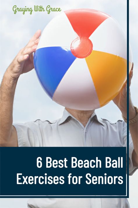 You may not be a gym-goer. You don’t even have dumbbells at home for light workout sessions. But you’ve got a beach ball in the garage. Maybe you could use you could use it to keep yourself fit. Nursing Home Exercise Activities, Senior Fitness Games, Physical Games For Seniors, Geriatric Activities, Dumbbells At Home, Parkinsons Exercises, Games For Seniors, Fitness Games, Beach Ball Games