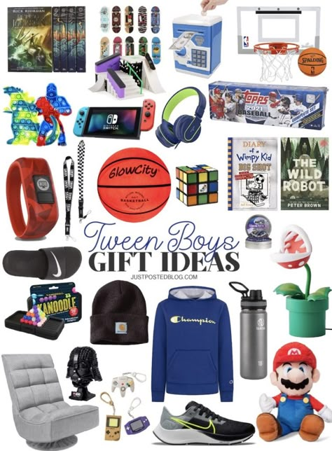 Holiday Gift Ideas for Teen and Tweens – Just Posted Christmas Gift Ideas For 7 Year Boy, Gift Ideas For 10 Year Boy, Gifts For 9 Year Boy, Gifts For 10 Year Boy, Male Christmas Gifts, Female Christmas Gifts, Boy Gift Basket, Burr Basket