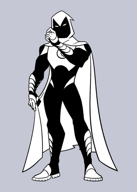 Male Hero Suit Design, Moon Knight Jake Lockley Suit, Moon Knight Suit Design, Jake Lockley Suit, Moon Knight Design, Moon Knight Redesign, Super Hero Costumes Drawings, Moon Knight Suit, Moon Knight Art