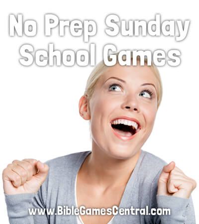 These Bible games for kids require no advance preparation, but still pack a punch in terms of fun and learning! Kids Church Games, Bible Games For Kids, Games For Grade 1, Lds Sunday School, School Games For Kids, School Party Games, Trust Games, Sunday School Games, Church Games