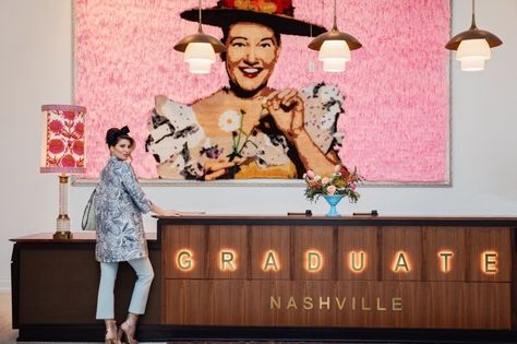 Spring 2020 is revealing a fresh crop of seasonal looks. From feathers to florals, here are the top Spring 2020 trends. The Graduate Nashville, Graduate Nashville Hotel, The Graduate Hotel Nashville, Motel Remodel, Dollywood Trip, Graduate Hotels, Graduate Nashville, Graduate Hotel, Magnolia Network