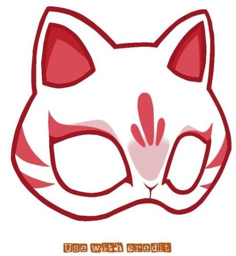 Gacha Props, Fox Mask, Drawing Accessories, Props Art, Drawing Anime Clothes, Anime Accessories, Cat Mask, Gacha Ideas, Gacha Stuff