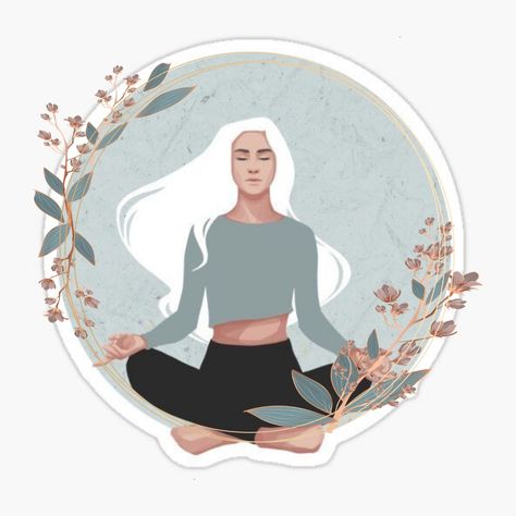 Yoga Stickers Printable, Stickers Printable Aesthetic, Yoga Printable, Yoga Stickers, Stickers Printable, Printable Stickers, Zen, Yoga, Quick Saves