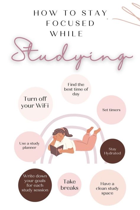 How To Focus In Study, How To Make Study Fun, How To Get Focused And Motivated, How To Focus Studying, How To Focus While Studying, Advance Study Tips, Study Planning Ideas, How To Focus When Studying, How To Focus On Studying Tips