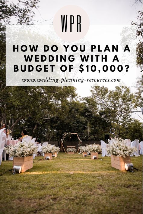 Anything is possible! How do you plan a wedding with a budget of $10,000? Is it possible? Where do we cut costs? How do we manage such a small wedding budget? What are the major wedding expenses that we can avoid? 5 Thousand Dollar Wedding Budget, 10000 Dollar Wedding Budget, How To Plan A Cheap Wedding, How Much Does A Wedding Cost, How To Do A Wedding On A Small Budget, Wedding Budget 10k, Sample Wedding Budget, Wedding Under 10000 Budget, 15k Wedding Budget