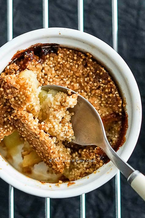 Apple Crisp Crumble, Jaggery Cake, Millets Recipes, Ancient Grains Recipes, Grains Recipes, Millet Flour, Millet Recipes, Crumble Recipe, Candida Diet