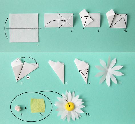 Easy Origami Rose, Paper Projects Diy, Paper Flower Garlands, Rose Crafts, Fleurs Diy, Easy Paper Flowers, Paper Flower Decor, Paper Flower Crafts, Paper Flowers Craft