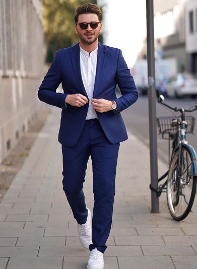 Coat Pant Poses For Men, Blazer Poses, Blue Coat Pant, Blue Suit Outfit, Blue Blazer Outfit Men, Blue Coat Outfit, Coat Pant For Men, Blue Outfit Men, Blue Blazer Outfit