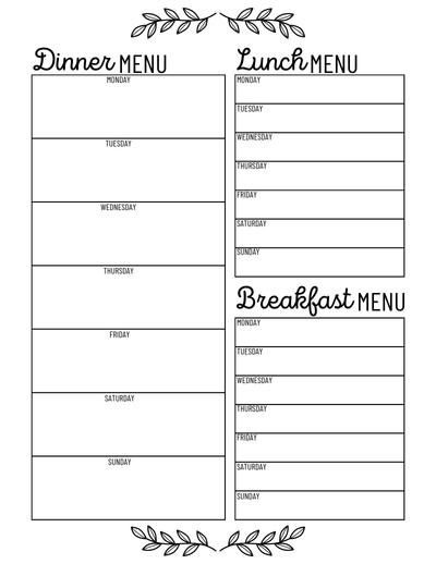 7 Printable Weekly Meal Planners With Shopping List Meal Plan Menu Printable, Weekly Meal Plan With Grocery List Free Printable, Printable Meal Planner Weekly Free Pdf, Meal Plan List Printable, Meal Prep Calendar Printables Free, Weekly Meal Planner Printable Free Menu Planning, Editable Meal Planner Template Free, Meal Planning Menus Free Printable, Weekly Meal Plan Template Printable Free