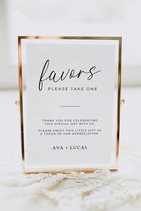 Wedding Favor Sign Template, Printable Please Take A Favor Signage, Modern & Minimal Favor Sign for Wedding Reception or Engagement Party - Etsy Australia Take A Favor Sign, Wedding Favor Sign, Drink Favors, Wedding Favours Sign, Sign For Wedding, Engagement Party Favors, Engagement Favors, Engagement Celebration, Engagement Party Decorations