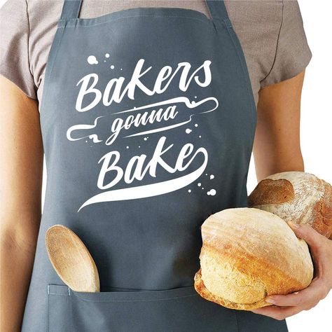 PRICES MAY VARY. FUNNY & PRACTICAL DESIGN - Bakers Gonna Bake, Haters gonna hate and Just watch me whip! The funny words and print definitely will catch everybody’s eyes and bring some laugh and topics to your cooking. Say goodbye to dull aprons and transform your baking experience into a hit with this custom print funny apron! With 2 big pockets to ensure that you keep your utensils, recipes, phone, beer, eggs, spice jars, meat thermometer or any other baking tools handy. PERFECT GIFT IDEA - A Baking Aprons, Forest Farm, Funny Baking, Cooking Aprons, Baking Humor, Aprons For Women, Cooking Quotes, Bakers Gonna Bake, Shop Apron