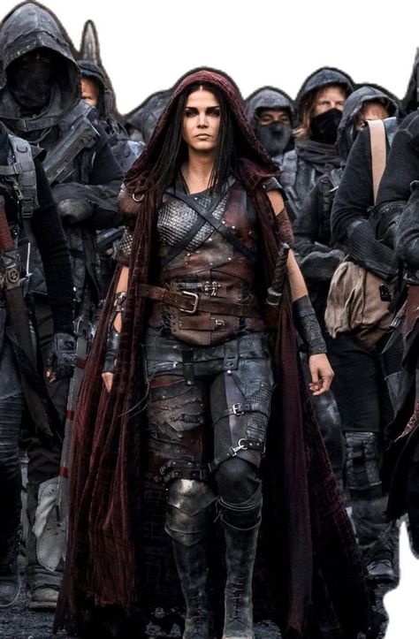 The 100 Poster, The 100 Characters, Octavia Blake, Marie Avgeropoulos, The 100 Show, Warrior Princess, Fantasy Aesthetic, Halloween Disfraces, Fantasy Clothing