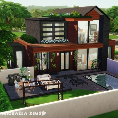 Newcrest Family Modern 🌿 Modern and spacious family home for 4 sims who have lots of hobbies and love to spend time outside! 🤍 Newcrest 🤍 30x30 🤍 $136,650 sims 4 sims sims mods sims 4 house the sims sims 4 decor sims 4 maxis match sims 4 builds sims 4 houses ideas sims 4 apartments sims 4 pictures the sims 4 houses sims 4 bedroom sims 4 home Apartments Sims 4, Sims 4 Pictures, Sims 4 Apartments, Sims 4 Houses Ideas, Bedroom Sims 4, Sims 4 Family House, Builds Sims 4, Sims 4 Modern House, Houses Sims 4