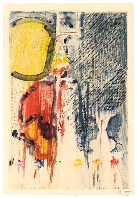 Jasper Johns: Mind/Mirror | Whitney Museum of American Art Jasper Johns Paintings, Watercolor And Crayon, Jasper Jones, Jasper Johns, Whitney Museum, Southwest Art, American Art, Art Boards, Printmaking