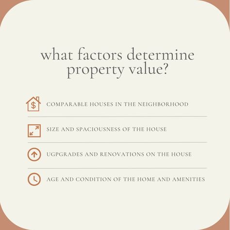 It's important to note that property value is subjective and can vary based on individual preferences and market conditions. Consulting with a real estate professional or appraiser can provide you with a more accurate assessment of a property's value. #realestate #joeprather #joepratherrealtor #whosnextrealestate #realestateagent #RealEstateInvestor #realestatelife #realestatemarketing #realestateagents #realestateadvice #realestateforsale #realestateexperts #realestateexpert #realestateteam Off Market Real Estate, Real Estate Appraisal, Real Estate Notes, Real Estate Facts, Real Estate Book, Real Estate Marketing Quotes, Real Estate Slogans, Real Estate Marketing Plan, Real Estate Training