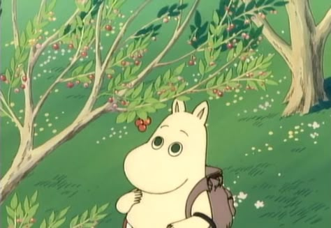 Sup Girl, Moomin Valley, Tove Jansson, Vintage Cartoon, Green Aesthetic, 귀여운 동물, In The Woods, Instagram Aesthetic, Aesthetic Anime