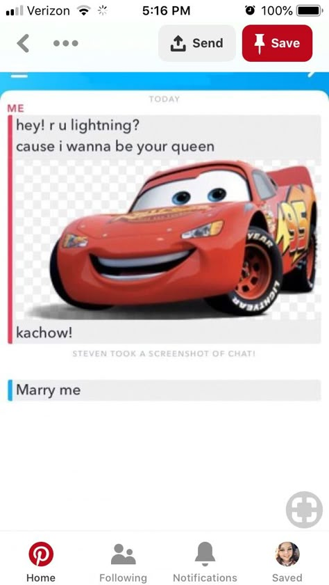 Mcqueen Lightning Memes, Lightning Mcqueen Pickup Line, Car Pick Up Lines, Lighting Mcqueen Quotes, F1 Pick Up Lines, Lightning Mcqueen Quotes, Lightning Mcqueen Wallpaper, Cars Movie Quotes, برق بنزين