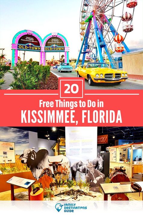 Old Town Kissimmee, Things To Do In Summer, Park Life, Kissimmee Florida, Orlando Travel, Living History Museum, Orlando Vacation, Backpacking Europe, Summer Bucket List